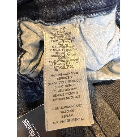 True Religion Geno Relaxed Slim Fit Denim Jeans 33 - Picture 9 of 9